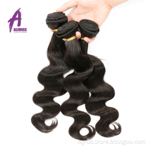 Brazilian Double wefted Virgin Human hair weave, 10A Grade Mixed length bundles Body wave hair extension long hair world